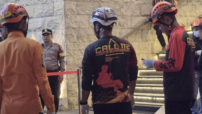 Insiden Tragis di Surabaya, Pria Jatuh dari Lantai Tinggi Hotel